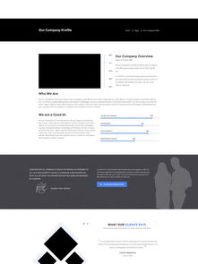 千圖網 設計公司主頁素材與模板的一站式免費下載平臺